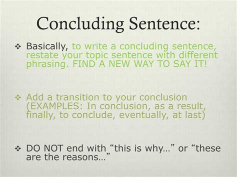 conclusivity|conclusively in a sentence.